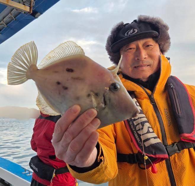 12/11カワハギ良型ばっかり‼️