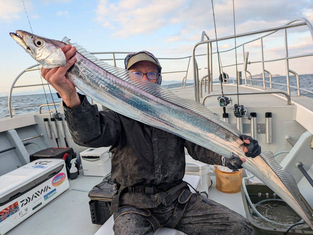 1/4豊後水道‼️太刀魚便釣果