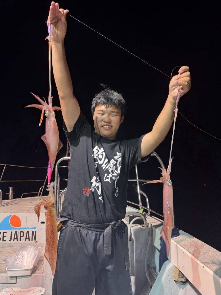 剣先イカ受付について