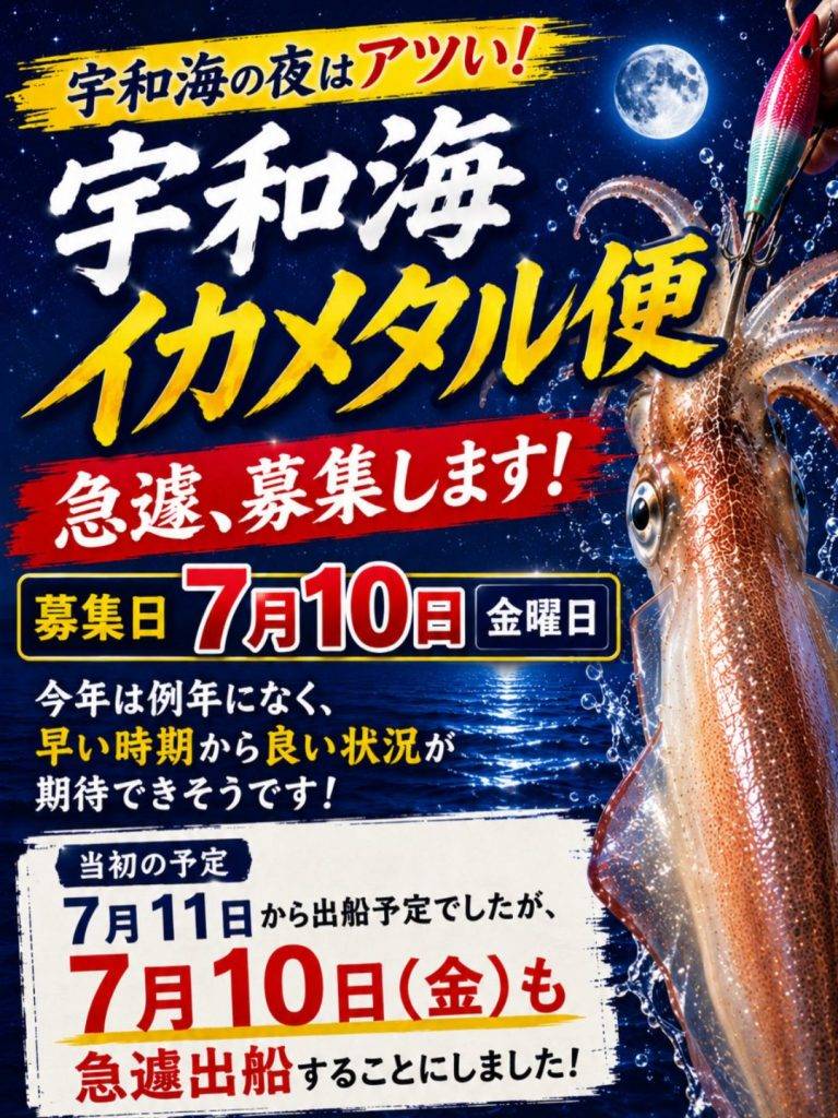 イカメタル募集